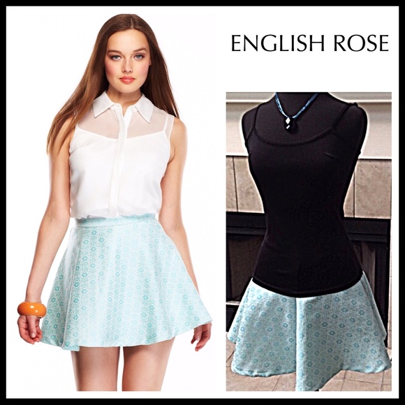 SHORT A-LINE FULL CIRCLE MINI SKIRT 80s RETRO VINTAGE SKATER STYLE A3C - Picture 7 of 7